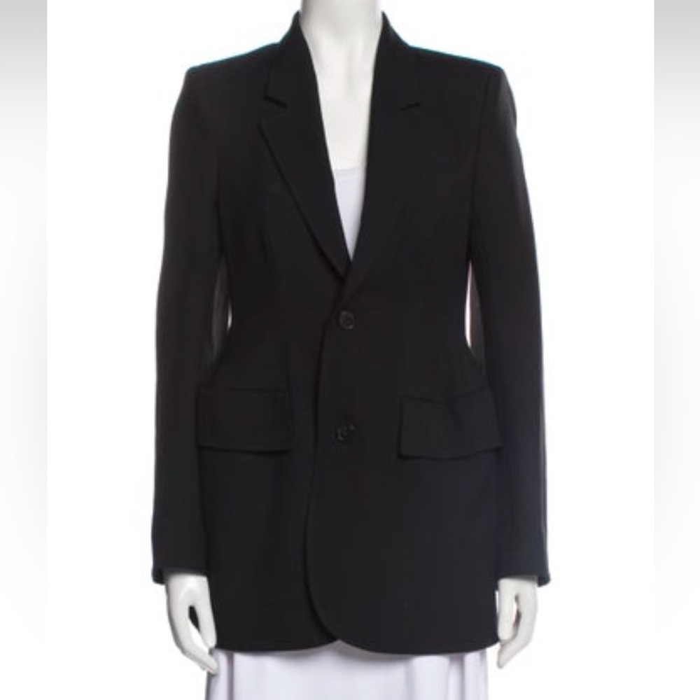 Balenciaga hourglasss jacket in black size 36. Currently retails for $3450 USD.